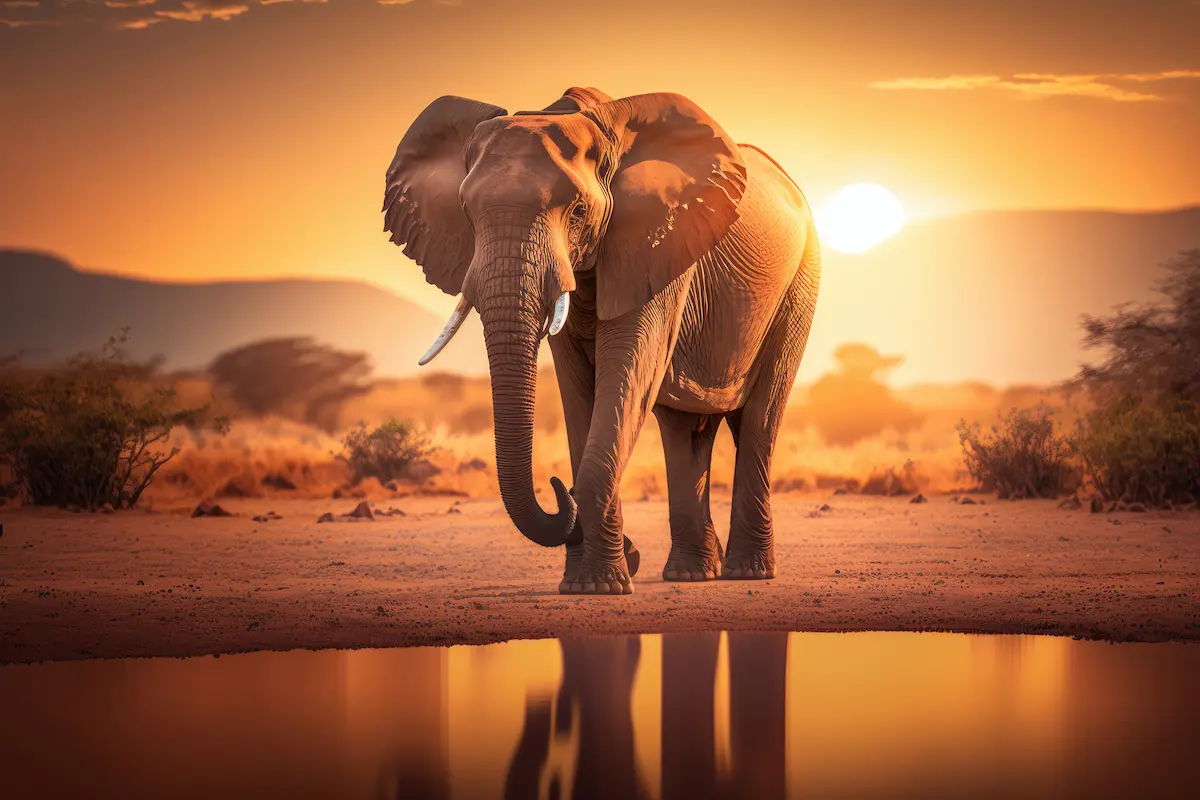 Red Elephants Of Tsavo How They Got Their Unique Color And Adaptations
